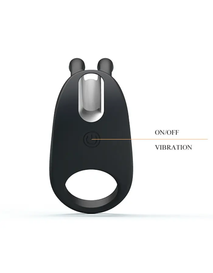Pretty Love Rabbit Vibrator - Black