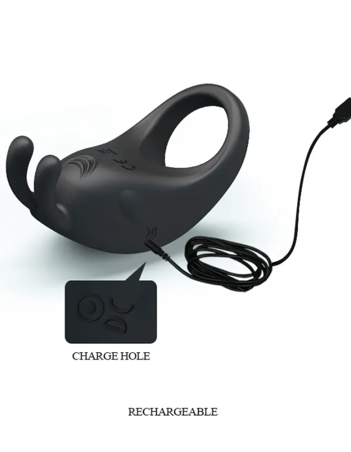 Pretty Love Rabbit Vibrator - Black