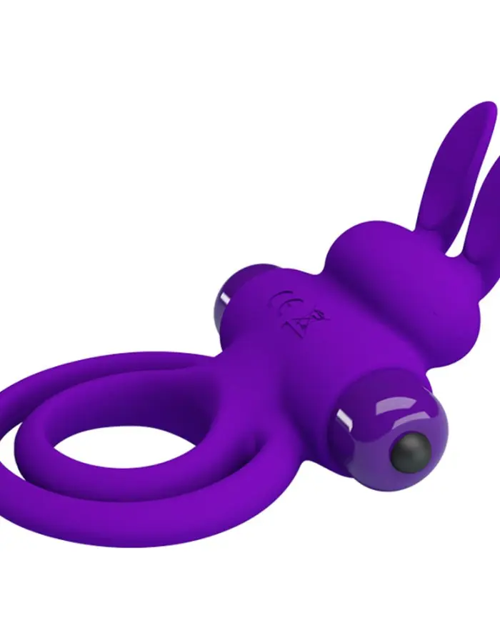 Pretty Love Vibrant Penis Ring III - Purple