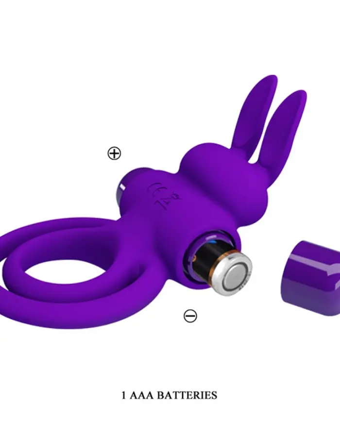 Pretty Love Vibrant Penis Ring III - Purple