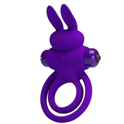 Pretty Love Vibrant Penis Ring III - Purple