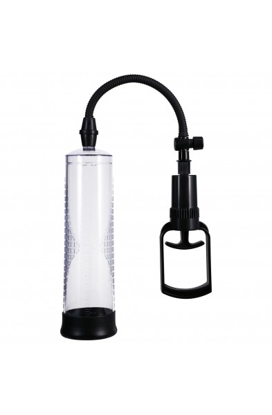 Rock Solid - Beginner Penis Pump - Black/clear