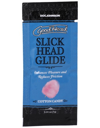 Goodhead - Slick Head Glide - Cotton Candy - 0.24 Oz Bulk