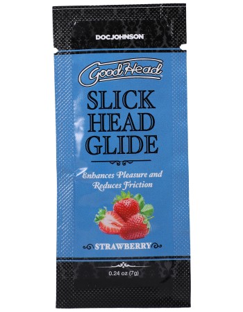 Goodhead Slick Head Glide Strawberry 0.24 Oz Bulk