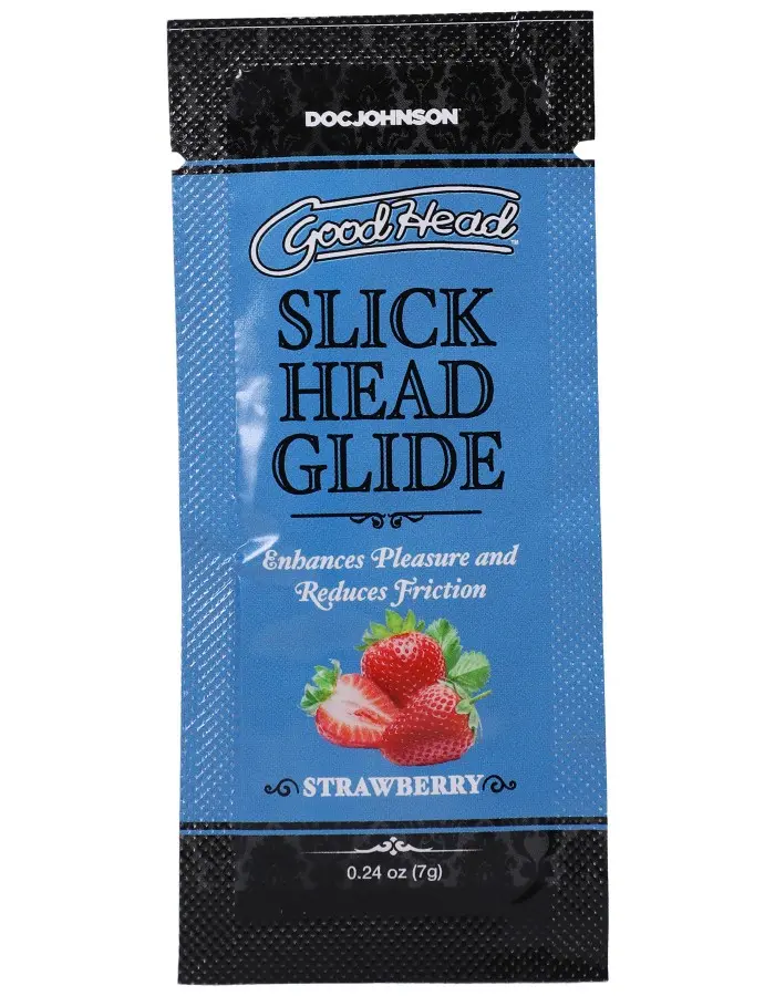Goodhead Slick Head Glide Strawberry 0.24 Oz Bulk
