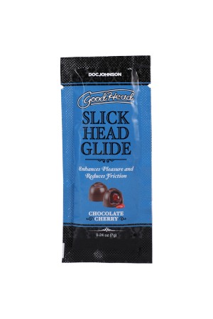 Goodhead - Slick Head Glide - Chocolate Cherry -  0.24 Oz