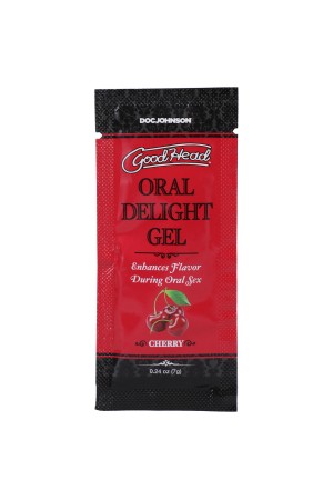 Goodhead - Oral Delight Gel - Cherry - 0.24 Oz