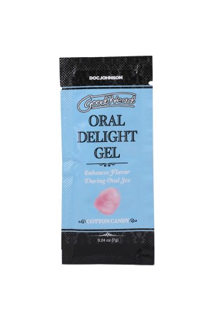 Goodhead - Oral Delight Gel - Cotton Candy - 0.24 Oz