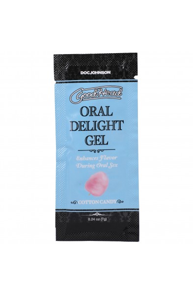 Goodhead - Oral Delight Gel - Cotton Candy - 0.24 Oz