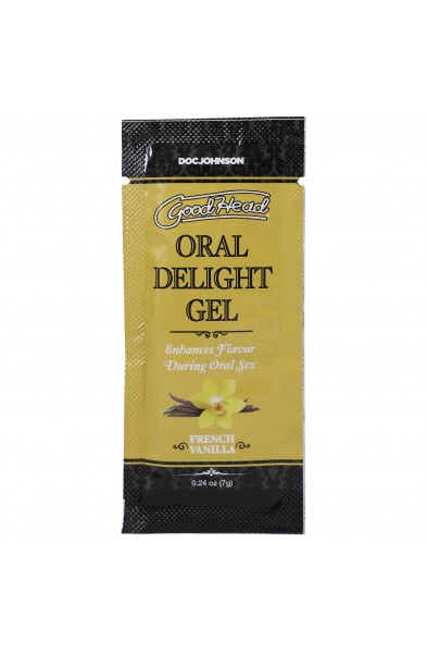 Goodhead - Oral Delight Gel - French Vanilla -  0.24 Oz