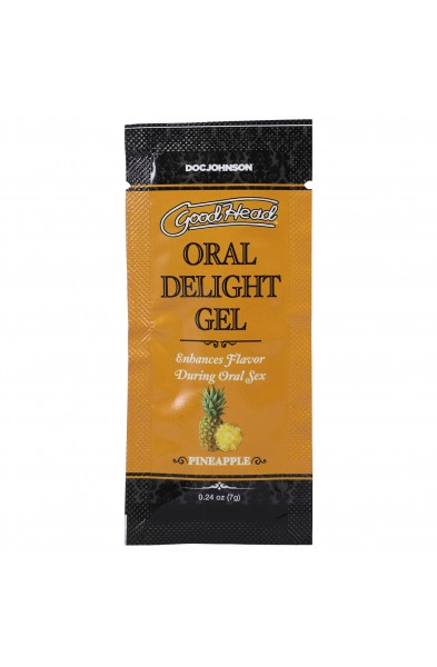 Goodhead - Oral Delight Gel - Pineapple - 0.24 Oz