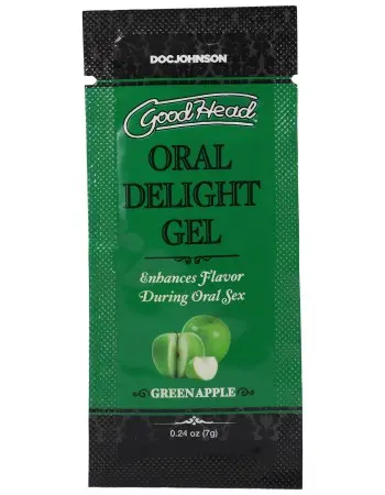 Goodhead - Oral Delight Gel Green Apple 0.24 Bulk Oz