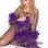 Long Sleeve Fishnet Body Stocking - Queen Size - Black