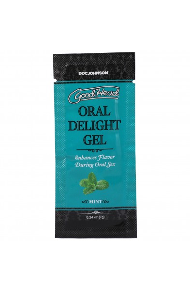 Goodhead - Oral Delight Gel - Mint - 0.24 Oz