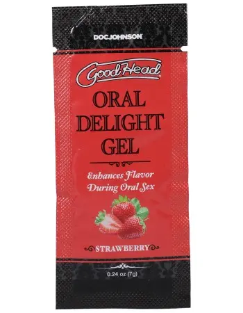 Goodhead Oral Delight Gel Strawberry 0.24 Oz Bulk