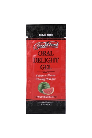 Goodhead - Oral Delight Gel - Watermelon - 0.24 Oz