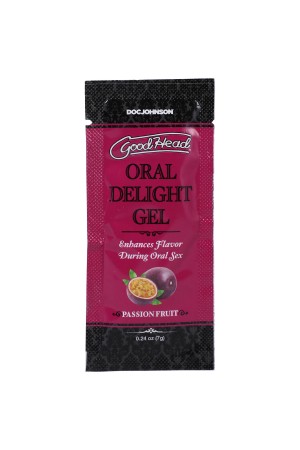 Goodhead - Oral Delight Gel - Passion Fruit - 0.24 Oz