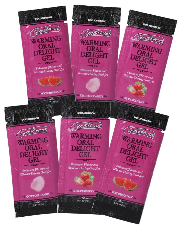 Goodhead - Warming Head Oral Delight Gel - 6 Pack  - 0.24 Oz