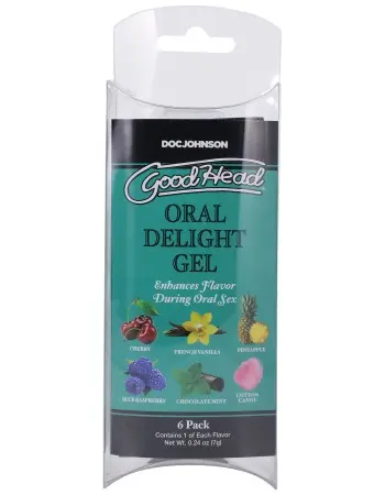 Goodhead - Oral Delight Gel - 6 Pack - 0.24 Oz