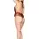 Teddy - One Size - Black/ruby