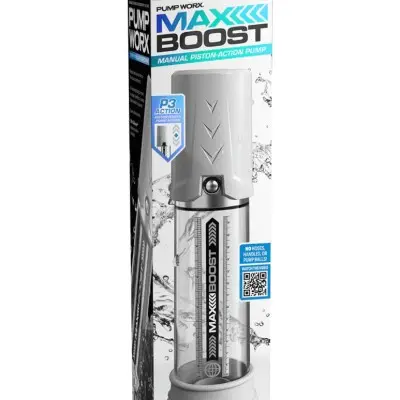 Pump Work Max Boost - White/clear