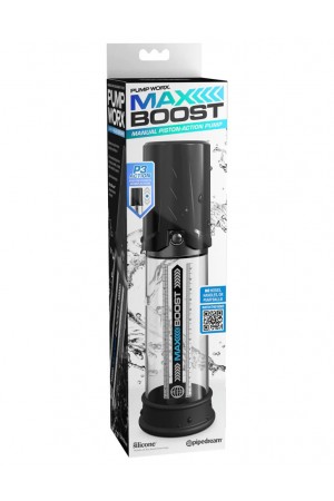 Pump Worx Max Boost - Black/clear