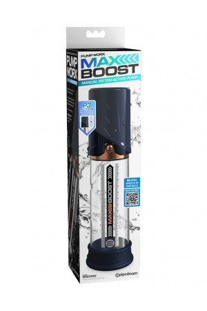 Pump Worx Max Boost - Blue/clear