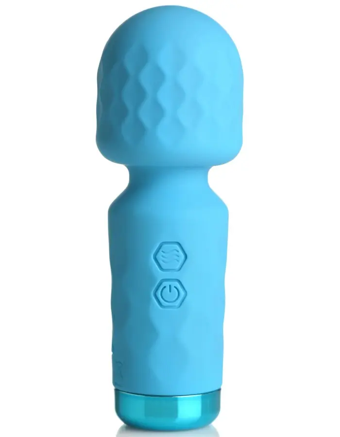 10x Mini Silicone Wand - Blue