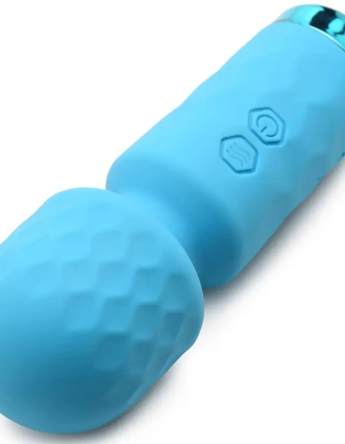 10x Mini Silicone Wand - Blue