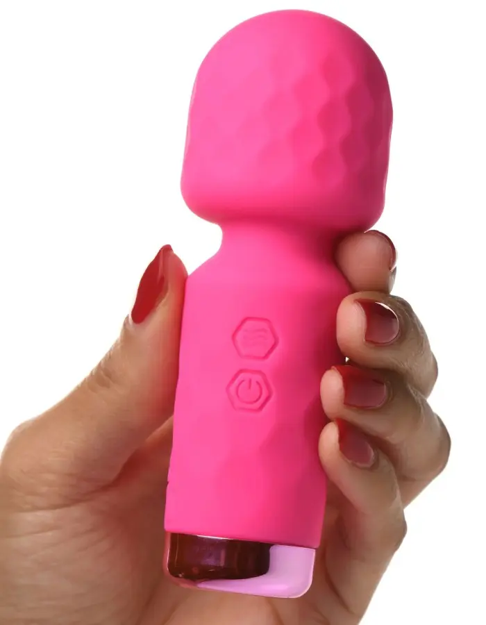 10x Mini Silicone Wand - Pink