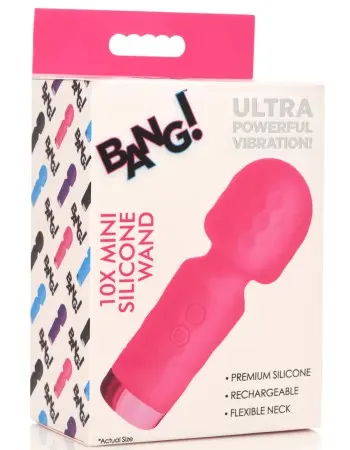 10x Mini Silicone Wand - Pink