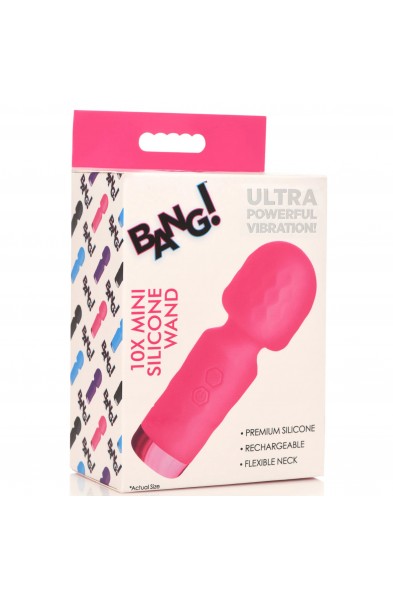 10x Mini Silicone Wand - Pink