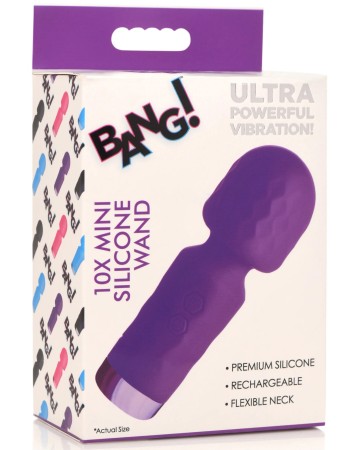 10x Mini Silicone Wand - Purple