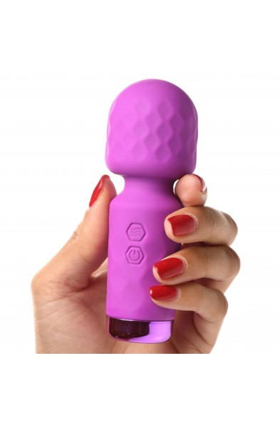 10x Mini Silicone Wand - Purple