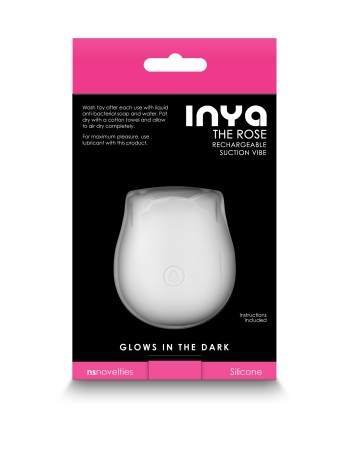 Inya - the Rose - Glow in the Dark - White