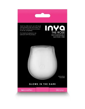 Inya - the Rose - Glow in the Dark - White