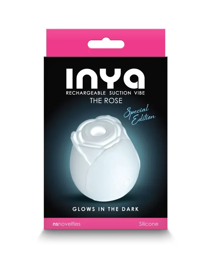 Inya - the Rose - Glow in the Dark - White