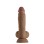 Shaft - Model a 8.5 Inch Liquid Silicone Dong With Balls - Oak