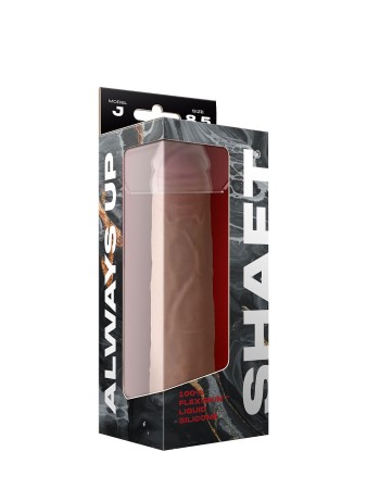Shaft - Model J 8.5 Inch Liquid Silicone Dong -  Pine