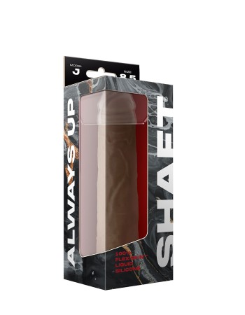 Shaft - Model J 8.5 Inch Liquid Silicone Dong - Oak