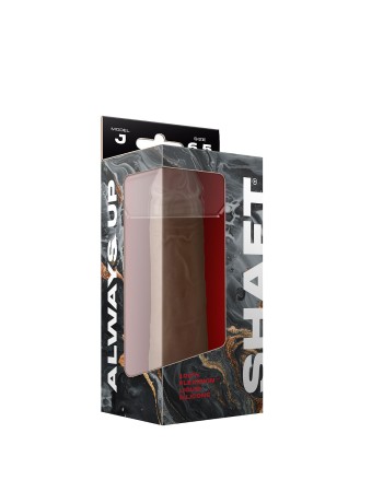 Shaft - Model J 6.5 Inch Liquid Silicone Dong - Oak