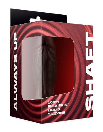 Shaft - Model B 4.3 Inch Liquid Silicone Bullet  Vibrator - Mahogany