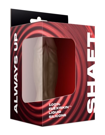 Shaft - Model B 4.3 Inch Liquid Silicone Bullet  Vibrator - Oak