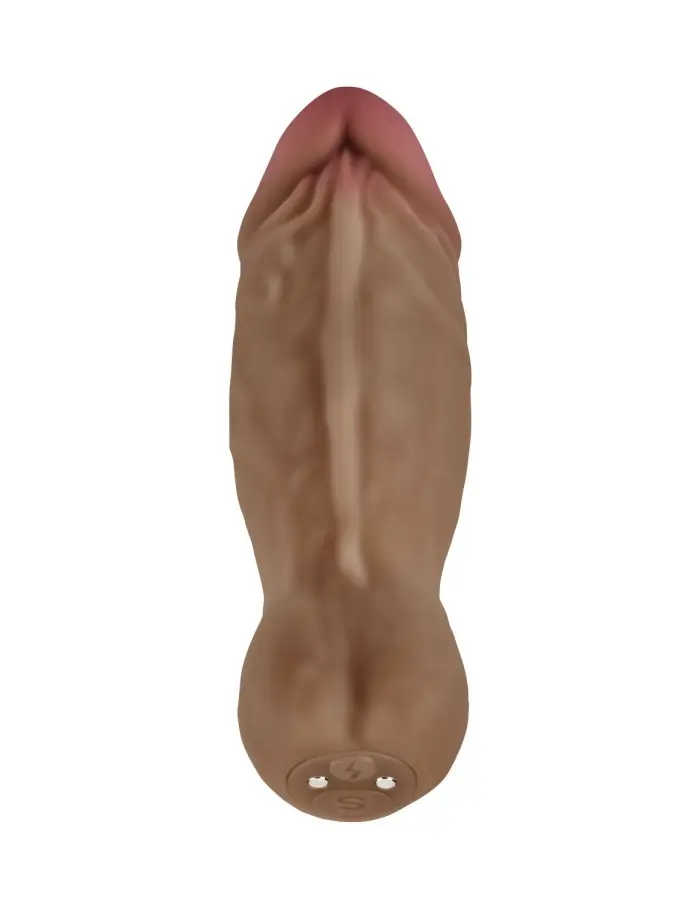 Shaft - Model B 4.3 Inch Liquid Silicone Bullet  Vibrator - Oak