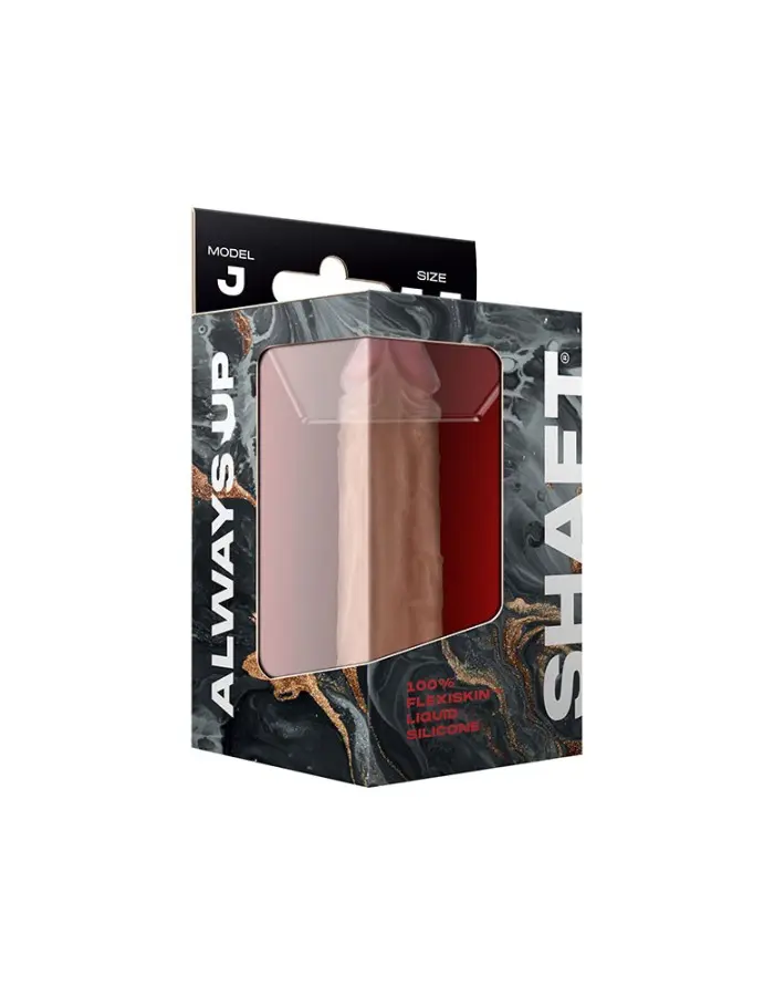 Shaft - Model J 5.5 Inch Liquid Silicone Dong - Pine