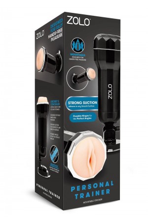 Zolo Original Mount Discreet Stroker - Black