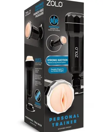 Zolo Original Mount Discreet Stroker - Black
