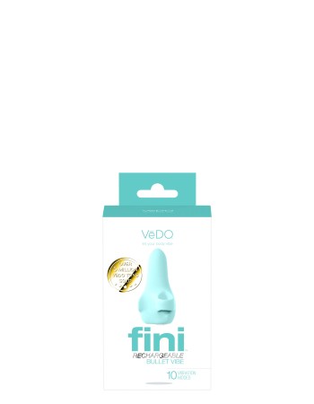 Fini Rechargeable Bullet Vibe - Turquoise