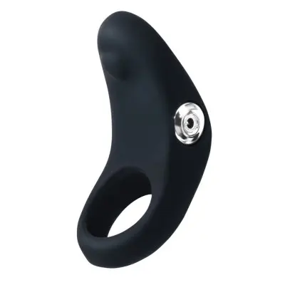 Rev Rechargeable Vibrating C-Ring - Black
