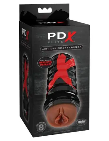 Air-Tight Pussy Stroker - Brown